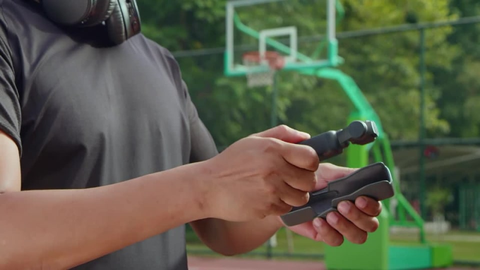 thumbnail video image 2 of DJI Osmo Pocket Handheld Camera, lightweight portable, 4K 60fps , Video Mechanical Stabilization, Intelligent Shooting with 140-min Battery Life, 2 of 18