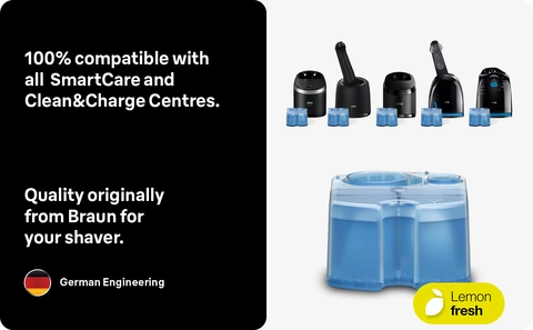 Braun Clean & Renew Refill Cartridges CCR - 4 Pack Razor