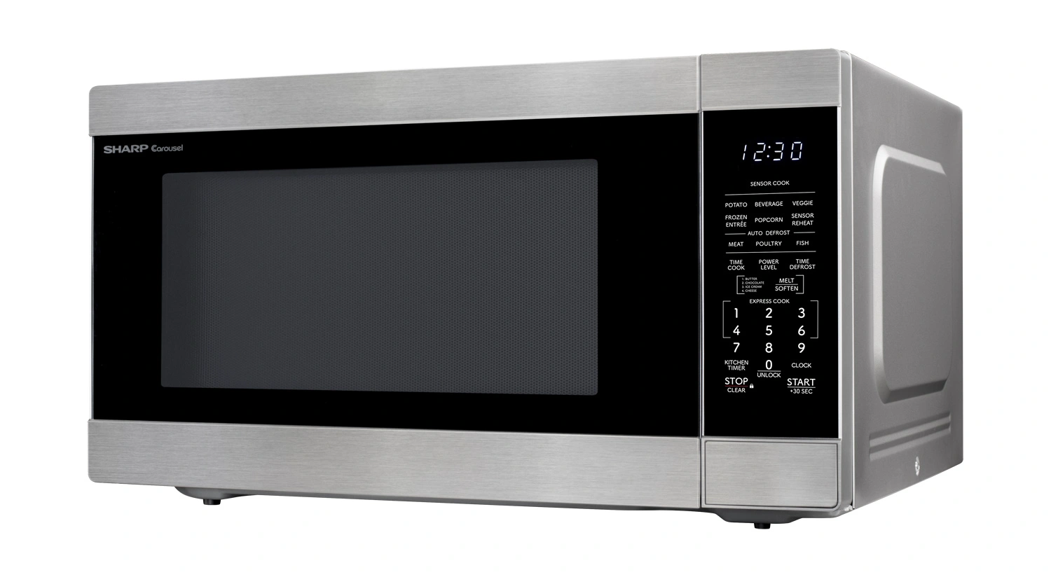 2.2 cu. ft. 1200W Stainless Steel Countertop Microwave Oven