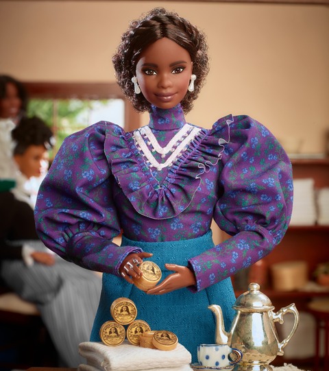 Barbie Inspiring Women Madam C.J. Walker Collectible Doll with
