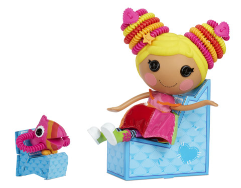 Lalaloopsy Silly Hair Doll - April Sunsplash with Pet Toucan, 13