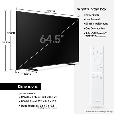 65 Samsung TVs - The Big Screen Store