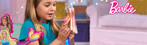 Barbie – Poupée Barbie Dreamtopia Sirène Lumières Scintillantes 