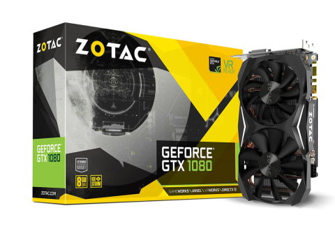 ZOTAC GeForce GTX 1080 Mini, ZT-P10800H-10P, 8GB GDDR5X IceStorm