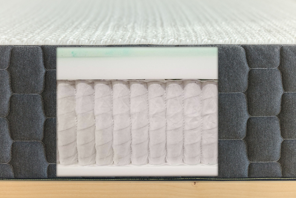 simply modern hybrid gel memory foam mattress reviews