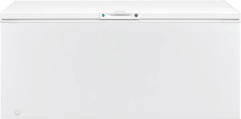 Frigidaire® 19.8 Cu. Ft. White Chest Freezer | Frank's Appliance