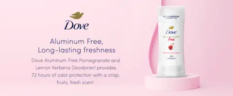 Dove Female Pomegranate And Lemon Verbena Deodorant Stick - 2.6 Oz