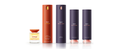 Dyson nourishing and styling collection lined up in a row