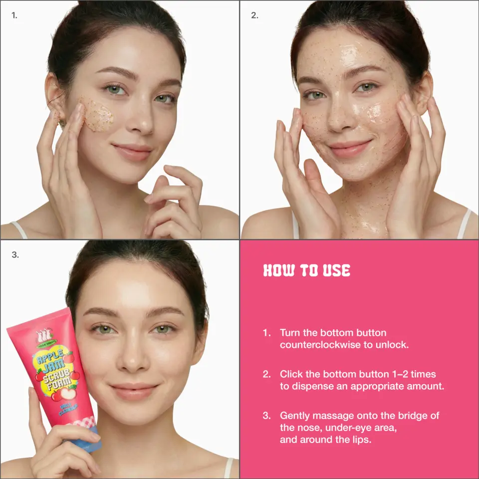 Apple Jam Scrub Foam