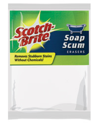 Scotch-Brite Greener Clean - Esponjas exfoliantes antiarañazos, 6 esponjas  de limpieza - Multicleaners