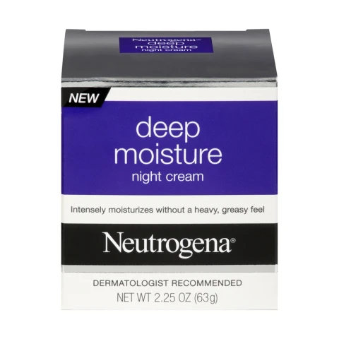 Neutrogena Face Deep Moisture Night Cream - 2.25 Oz - safeway