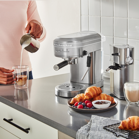 KitchenAid Semi-Automatic Espresso Machine & Automatic Milk Frother