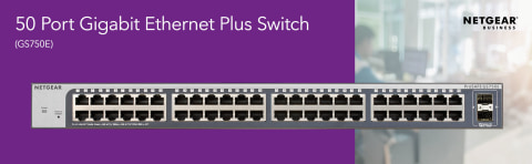 NeweggBusiness - NETGEAR 50-Port Gigabit Ethernet Plus Switch