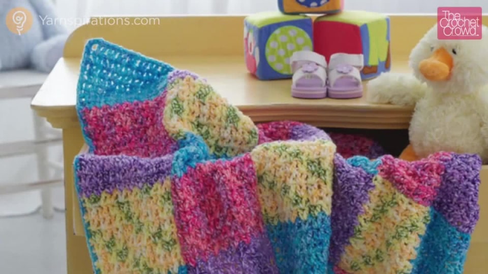 thumbnail video image 2 of Bernat Li'l Tots Yarn, 2 of 3