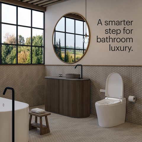 A smarter step for bathroom luxury.