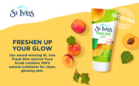 St. Ives Fresh Skin Face Scrub Apricot 6 oz - Walmart.com