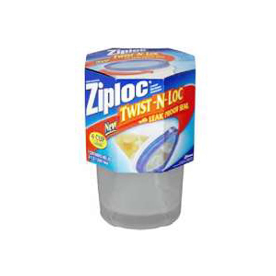 Ziploc Twist 'n Loc 32 oz Container, Single Pack