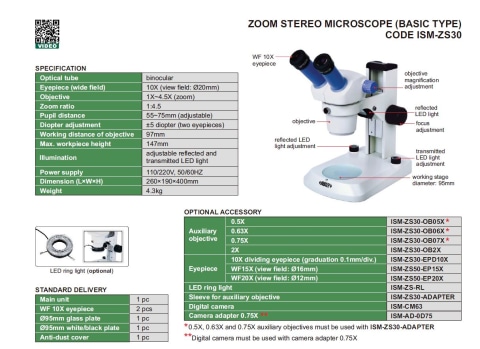 Microscope de poche Lumagny - Hydrozone