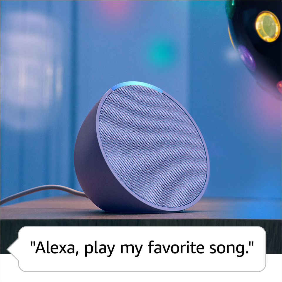 Echo Pop (1st Generation) Smart Speaker with Alexa Midnight Teal  B09ZX1LRXX - Best Buy