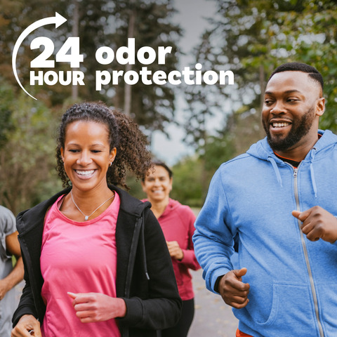 24 HOUR ODOR PROTECTION