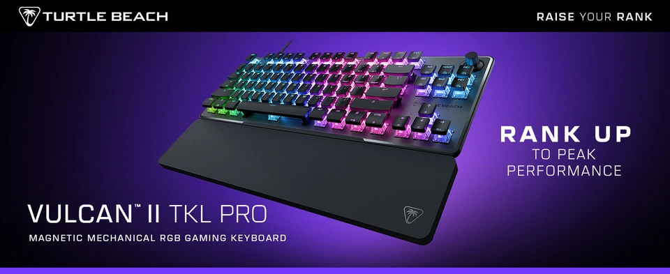 Turtle Beach Vulcan II TKL Pro Hall Effect - Black; Analog