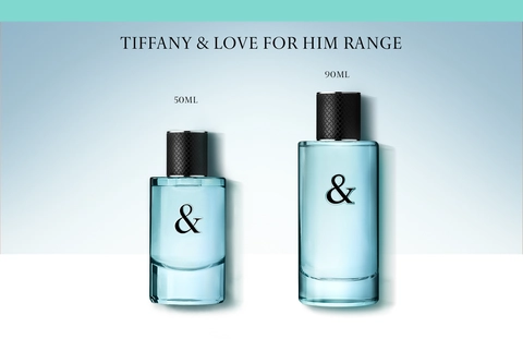 Tiffany & CO. Love For 2024 HIM Eau De Toilette Spray 3 oz for Men EDT 90 ML