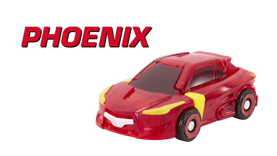 mecard phoenix deluxe mecardimal figure