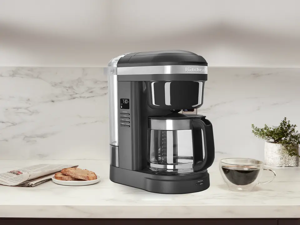 KitchenAid KCM1208DG Macchina Da Caffè A Goccia 12 Tazze - Grigio Antracite Opaco