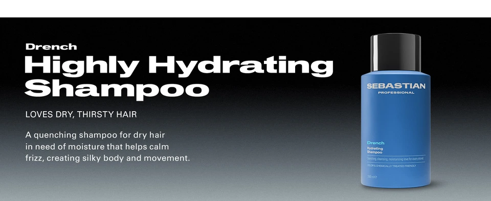 Sebastian Drench highly hydrating shampoo