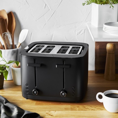 ZWILLING Enfinigy 4-slot Toaster Black 53102-3 Store Display Item