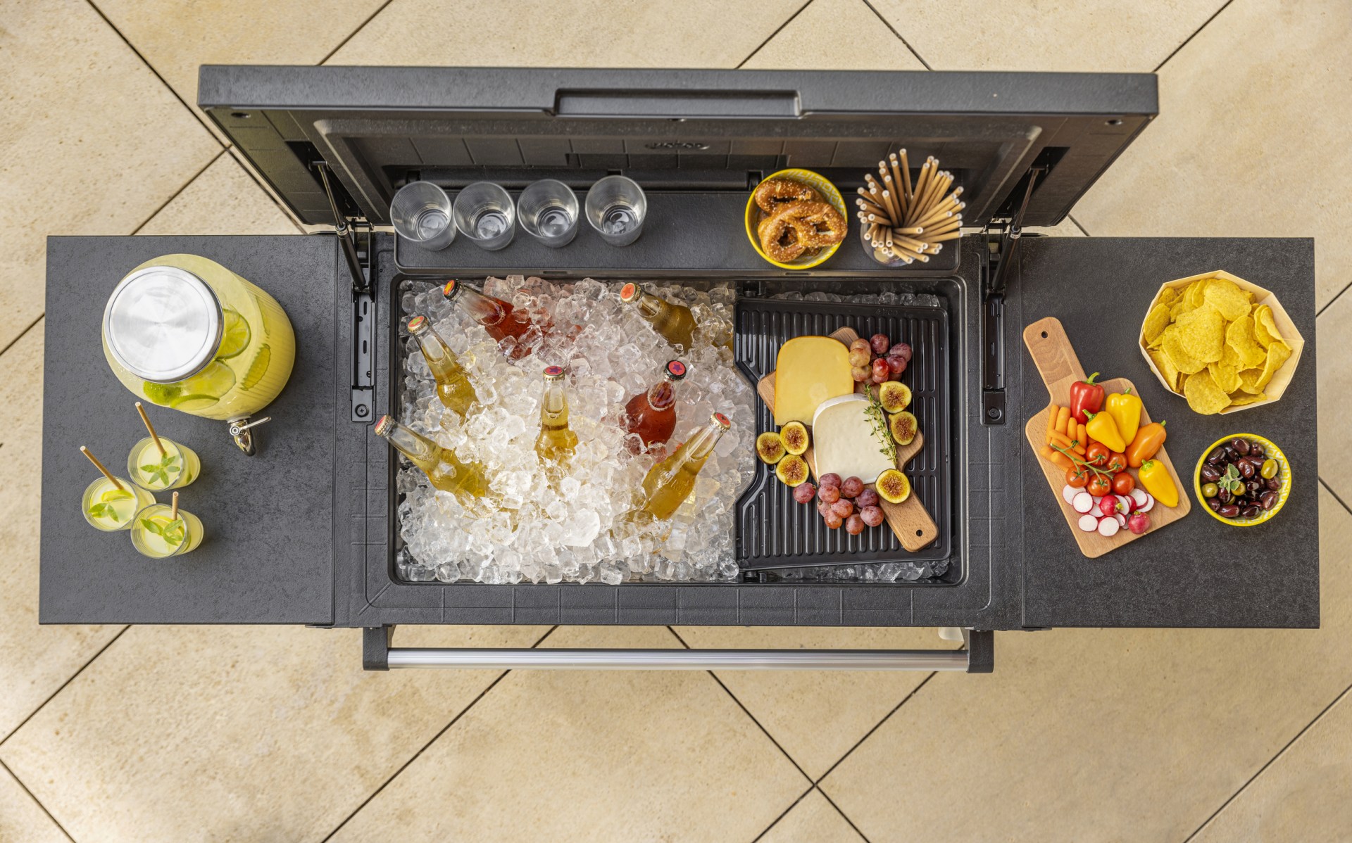 Keter Patio Cooler & Beverage Cart Homesmartcamera