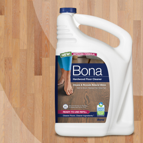 Bona 154 Fl Oz Liquid Floor Cleaner In, Best Hardwood Floor Cleaner That Doesn To Leave Residue