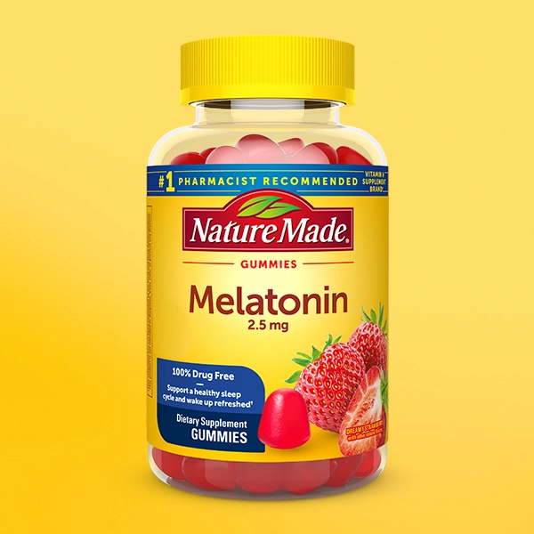 melanotan gummies Nature Made Dietary Supplement Gummies Melatonin 2.5 Mg - 80 Count