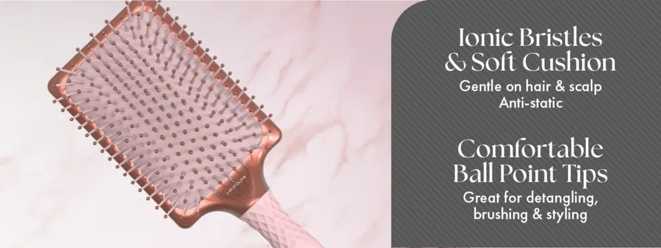 Ionic Bristles &amp; Soft Cushion