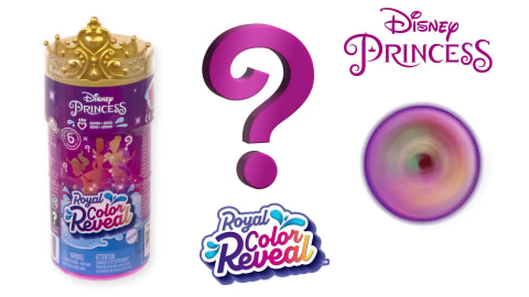 Princesas Disney Mini Muñeca Sorpresa Royal Color Reveal Mattel HMB69 -  Juguetilandia