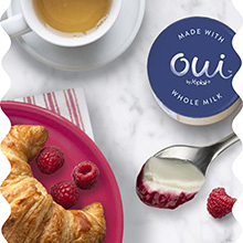 Oui by Yoplait Vanilla Whole Milk French Style Yogurt Jars, 4 ct / 5 oz -  Fred Meyer