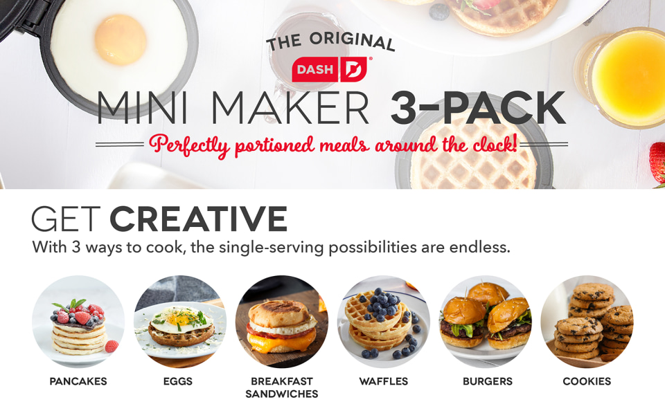 Deluxe Mini Waffle Maker – Dash