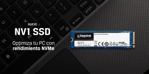 Kingston NV1 - Unidad en estado sólido - 250 GB - interno - M.2 2280 - PCI Express 3.0 x4 (NVMe) - en Elite Center