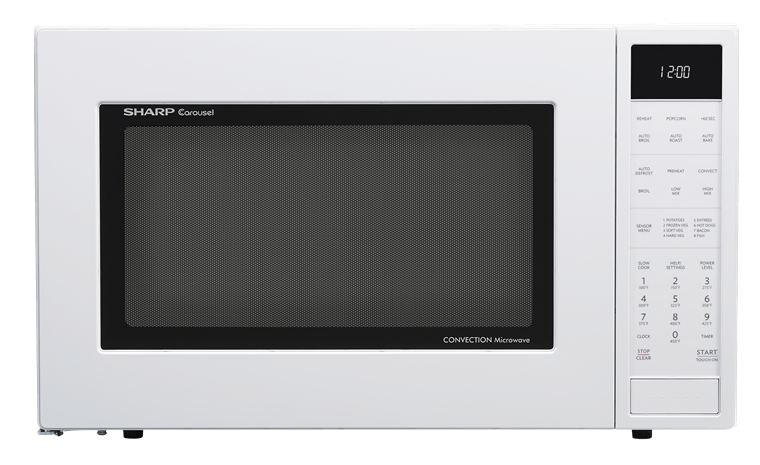 Sharp 1.5 cu.ft. 900W Carousel Countertop Microwave Oven - SMC1585BS