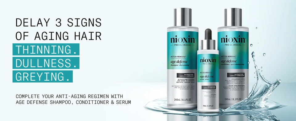 Delay 3 signs of aging hair less thinning, dullness, and greying