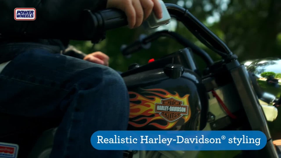 Power Wheels HarleyDavidson Cruiser 12V BatteryPowered RideOn