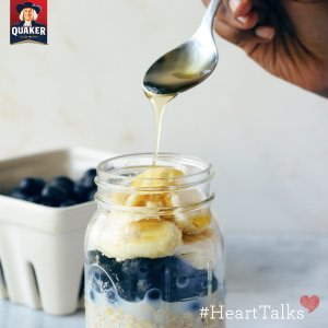 Blueberry Banana Overnight Oats Recipe