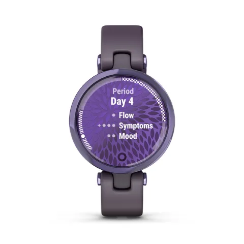 Garmin Lily™ Fitness Smartwatch, Rose Gold Bezel, Light Sand