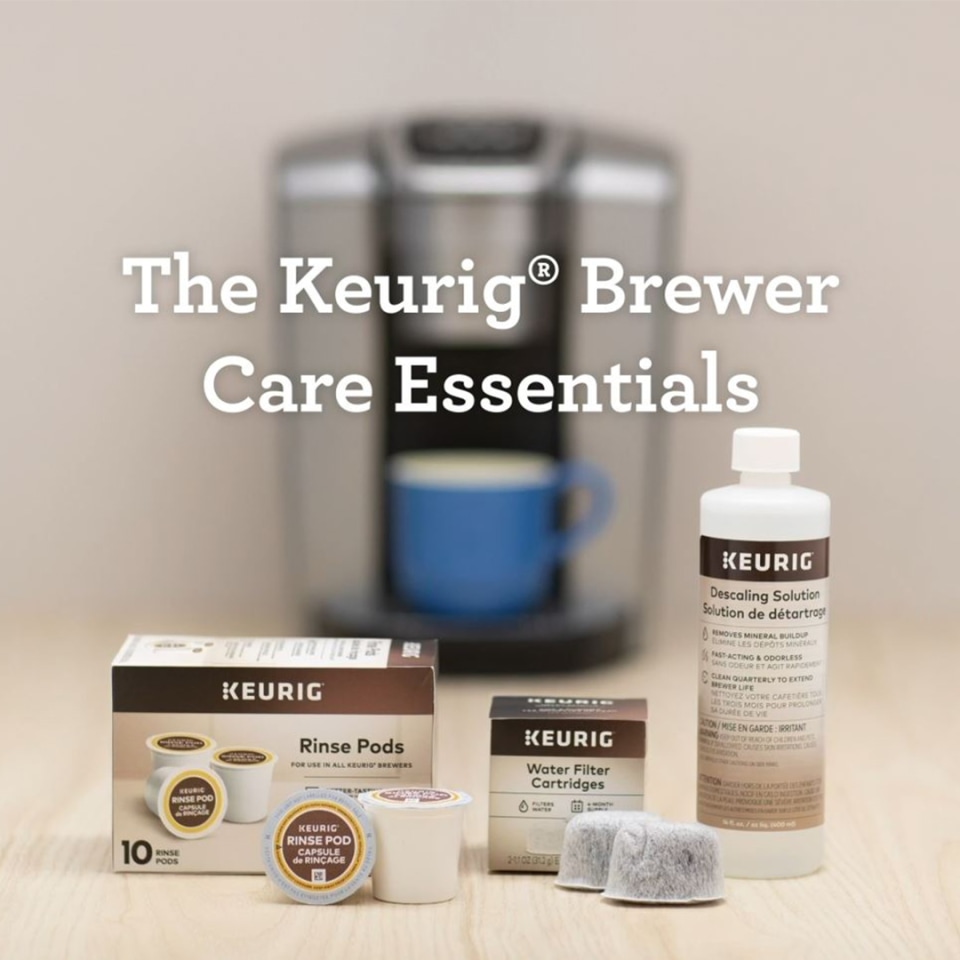 Keurig Descale and Cleanse Starter Kit for Keurig Brewers