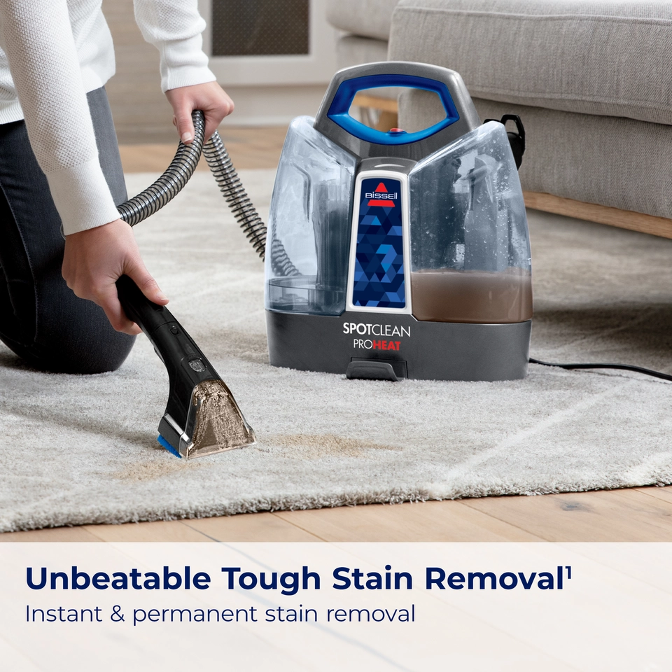 BISSELL ProHeat Pet Machine SpotClean Portable Stain Carpet