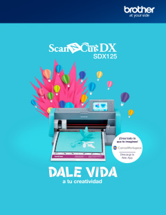 Mini Plotter Brother ScanNCut DX SDX125