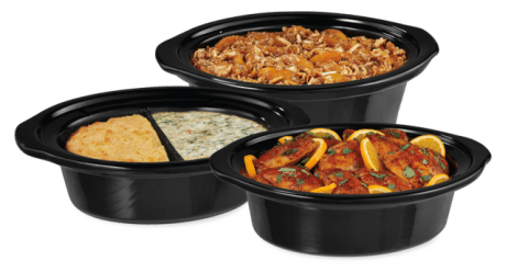  Crock-Pot Choose-a-Crock 6 Quart and Split 2.5 Quart