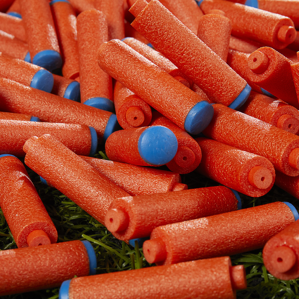 thumbnail video image 3 of Nerf N Series N1 Darts, 20 Darts, Compatible Only with Nerf N Series Blasters, Outdoor Games, 3 of 11