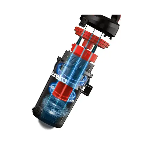Eureka MaxSwivel Pro Upright Vacuum Cleaner with Pet Tool in Red