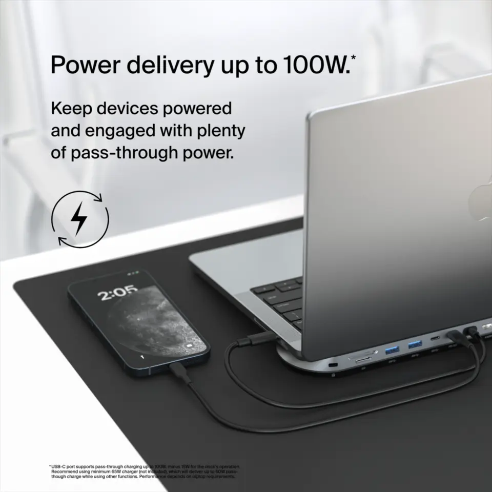 Belkin 11 in 1 USB C Hub with 4K HDMI, DP, VGA, 100W PD Docking